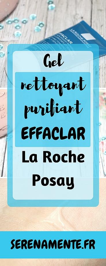 Mon avis sur le gel moussant purifiant Effaclar La Roche Posay ! Mon avis sur le gel moussant purifiant Effaclar La Roche Posay !