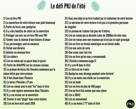 [ Défi #PKJ | Le défi PKJ de l'été