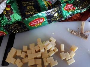 Salade de Crozets au Comté Cliquer sur les photographies pour les agrandir