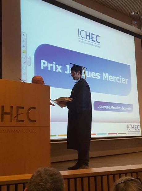 Mon prix à l’ICHEC…