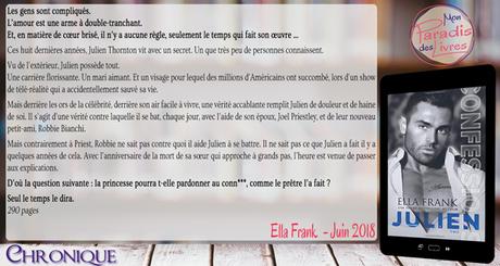 Confessions #2 ~ Julien ~ Ella Frank (lecture en VO)