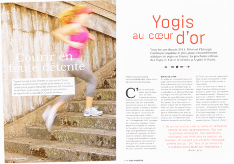 Zen attitude with Yoga Magazine
