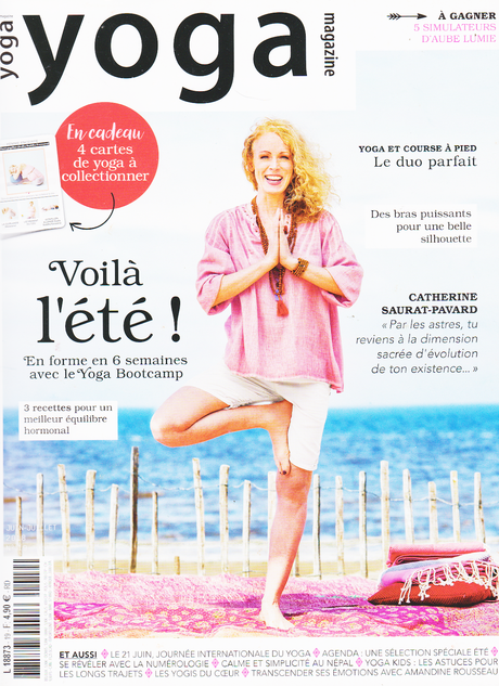 Zen attitude with Yoga Magazine