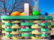 Divers Oeufs Pâques dans monde