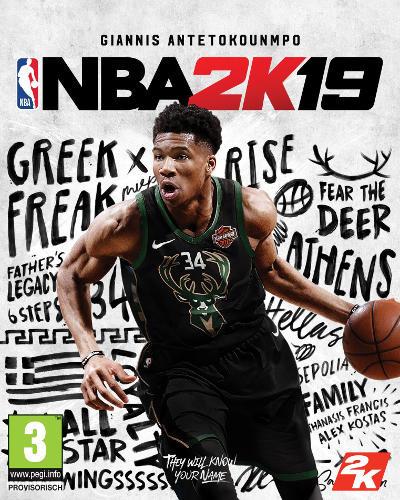 #Gaming - #NBA 2K19 - Giannis Antetokounmpo en couverture de l'édition standard