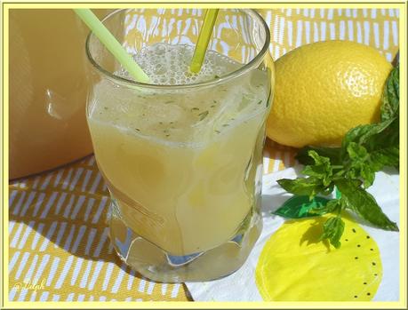 Citronnade à la menthe au Thermomix Citronnade à la menthe au Thermomix
