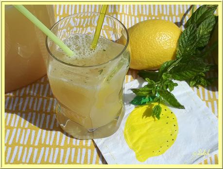 Citronnade à la menthe au Thermomix Citronnade à la menthe au Thermomix