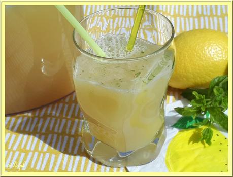 Citronnade à la menthe au Thermomix Citronnade à la menthe au Thermomix