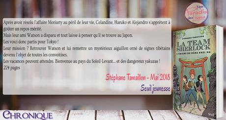 La Team Sherlock #2 ~ L’énigme du Mâra Khol Ma ~ Stéphane Tamaillon