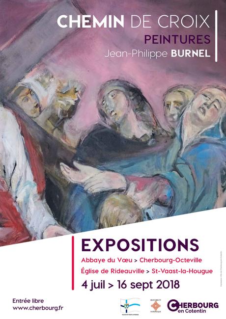 #Cherbourg - #Culture - Peintures de Jean-Philippe Burnel : Chemin de croix, une exposition sur 2 lieux !
