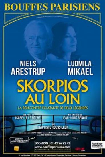 Skorpios au loin, aux Bouffes parisiens à partir du 18 septembre prochain