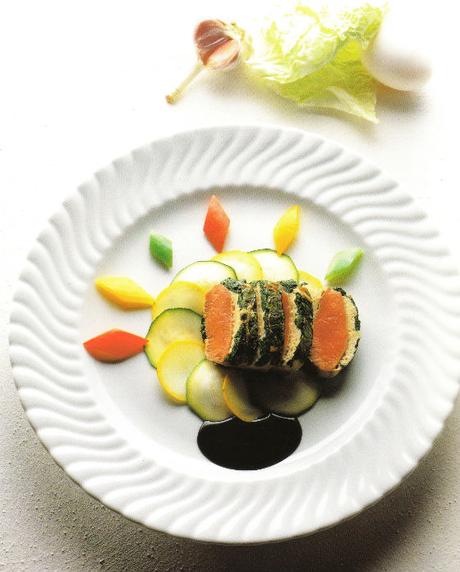 Crépinettes d’agneau au ragoût de courgettes Crépinettes d’agneau au ragoût de courgettes