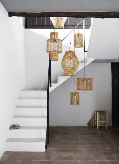 Le luminaire en rotin, notre chouchou déco de l’été ! suspension en rotin