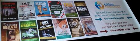 Les Éditions Dédicaces ont participé pour une troisième fois au salon indépendant Expozine, les 15 et 16 novembre, à Montréal