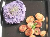 Boudin blanc Plancha purée vitelotte