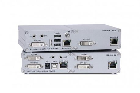 Un extendeur KVM pour les PC équipés d’un double écran chez kvm-tec Un extendeur KVM pour les PC équipés d'un double écran chez kvm-tec
