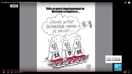 Dessin Ysope sur France 24... Dessin Ysope sur France 24...