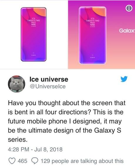Galaxy S : un écran vraiment borderless ?