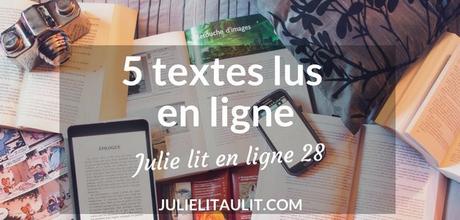 Julie lit en ligne | Semaine 28