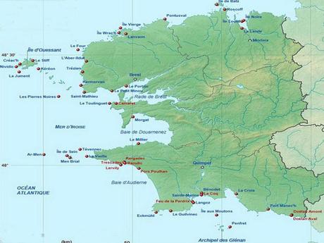 La France - Phares du Finistère.....