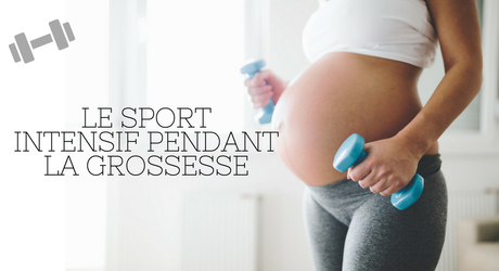 Le sport intensif pendant la grossesse
