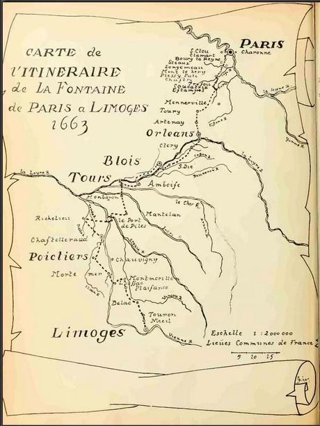 Le Voyage de La Fontaine, en 1663, en Limousin... 2(suite)