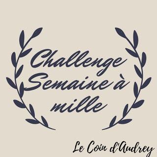 Challenge - Semaine à mille pages #3 - Du 16 au 22 Juillet - Mon programme
