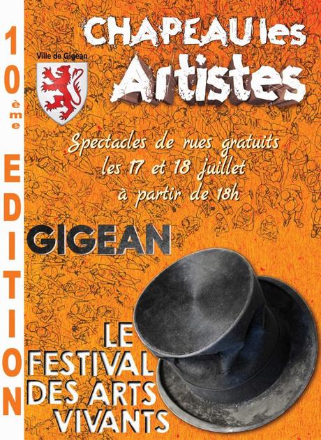 Gigean | Festival « Chapeau les Artistes » 2018
