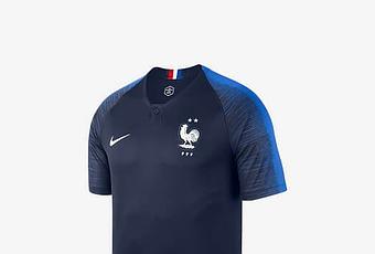 Tout sur le nouveau maillot de foot français | À Découvrir