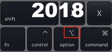 Comment différencier le clavier du MacBook Pro 2018