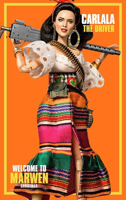 Affiches personnages US pour Welcome to Marwen de Robert Zemeckis