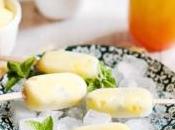 Glaces vegan ananas menthe