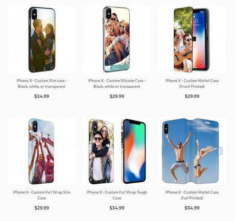 Custom iPhone X cases to protect your current phone.
