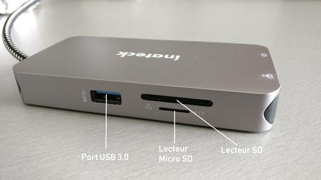 Test : Hub USB C multifonction de chez INATECK Test : Hub USB C multifonction de chez INATECK