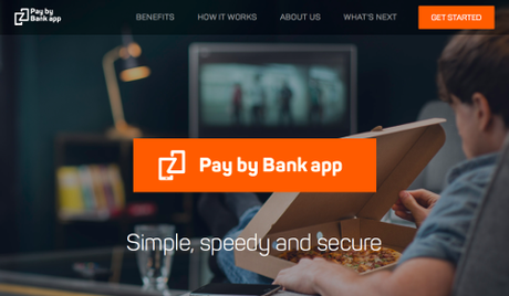 Accueil Pay by Bank App