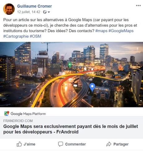 Google Maps payant: Quelles alternatives?