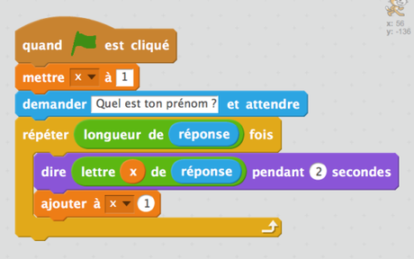 Scratch : utiliser les boucles