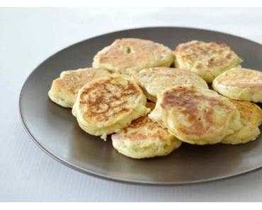 Recette blinis courgette au jambon avec thermomix
