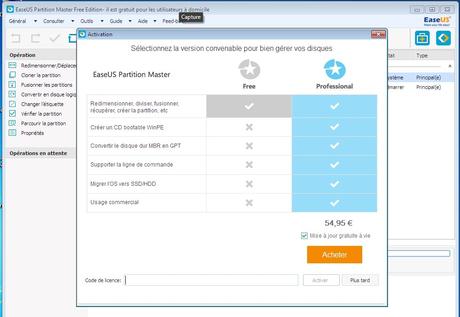 EaseUS Partition Master Free : Gérer vos partitions Windows EaseUS Partition Master Free : Gérer vos partitions Windows