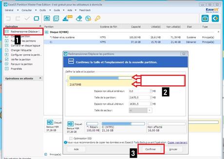 EaseUS Partition Master Free : Gérer vos partitions Windows EaseUS Partition Master Free : Gérer vos partitions Windows