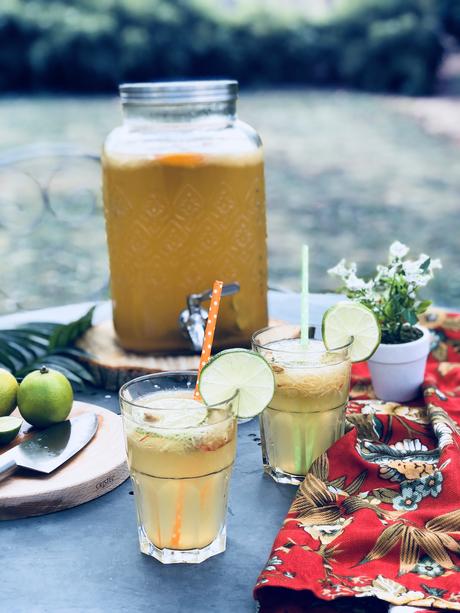 Le Panakon : cocktail mauricien sans alcool au bon goût de fruits frais et de cardamome ! {présenté sur France 24}