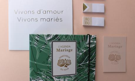 Mariage en vue ? Pensez à l’agenda mariage Demoiselle du Jour ®