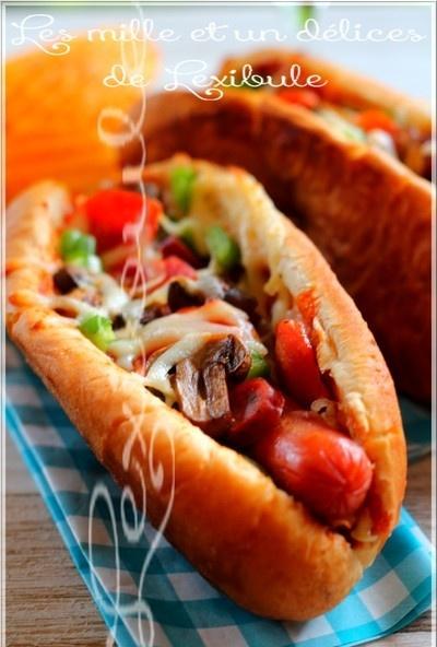 ~Hot-dog pizza~