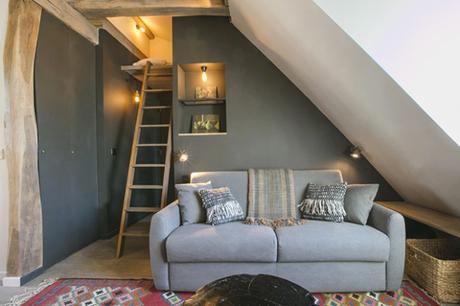 Rue de Rivoli, un appartement parisien rénové pour maximiser un petit espace