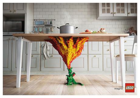 Une campagne de publicité LEGO très créative !
