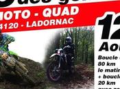 Rando moto quad l'Association Lez'enra'g, Genets Ladornac (24) août 2018