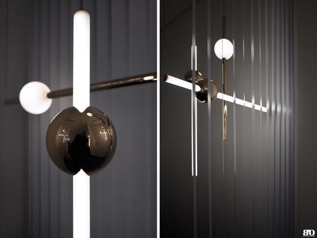 ✓ Milan Design Week 2018 : Les luminaires « Observatory » par Lee Broom Observatory by Lee Broom, luminaires contemporains. Milan Design Week 2018