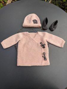 Tenue de naissance : Brassière Lil Kimonos Tenue de naissance : Brassière Lil Kimonos