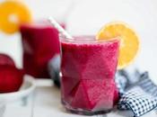 Smoothie detox betterave mandarine avec thermomix