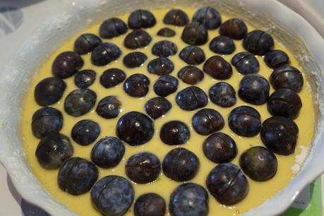 Gâteau aux Prunes, Romarin et huile d'Olive